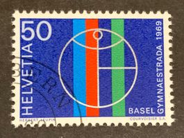 1969 Gymnaestrada Basel 50 C. ET (ZNr 464)