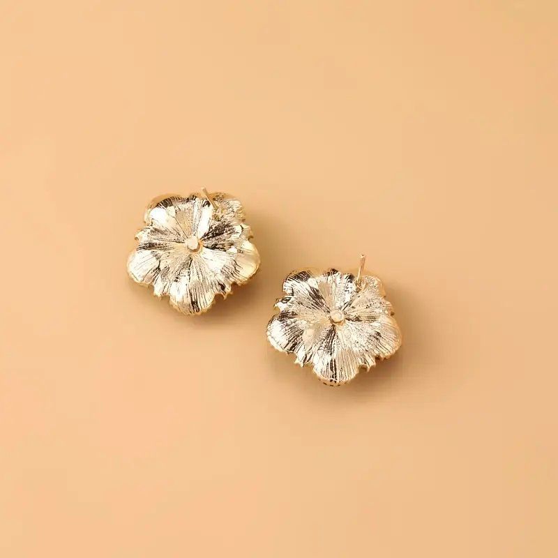 Orecchini pendenti & Orecchini a lobo: 18k vergoldete Blumen Ohrstecker mit Strass – Nuovo e nell'imballaggio originale da Glattbrugg venduto da majuska01 1
