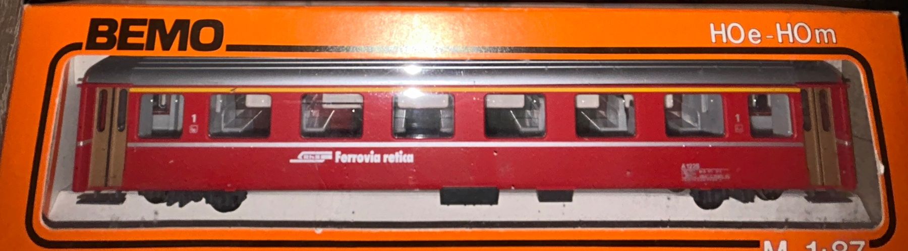 Bemo Modellini di ferrovie: H0m Bemo 3252/1 RhB A 1228 – Nuovo (secondo la descrizione) da Belp venduto da AEMA-Modellbau