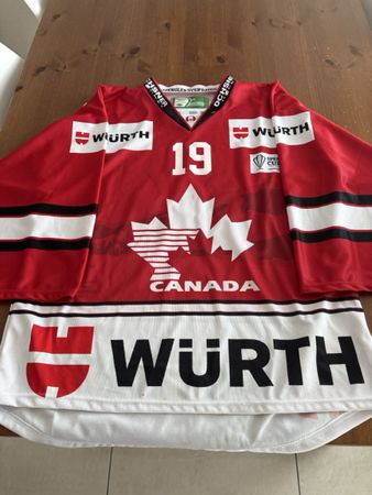 Eishockey Trikot Team Canada Ebbett 19 Spengler Cup