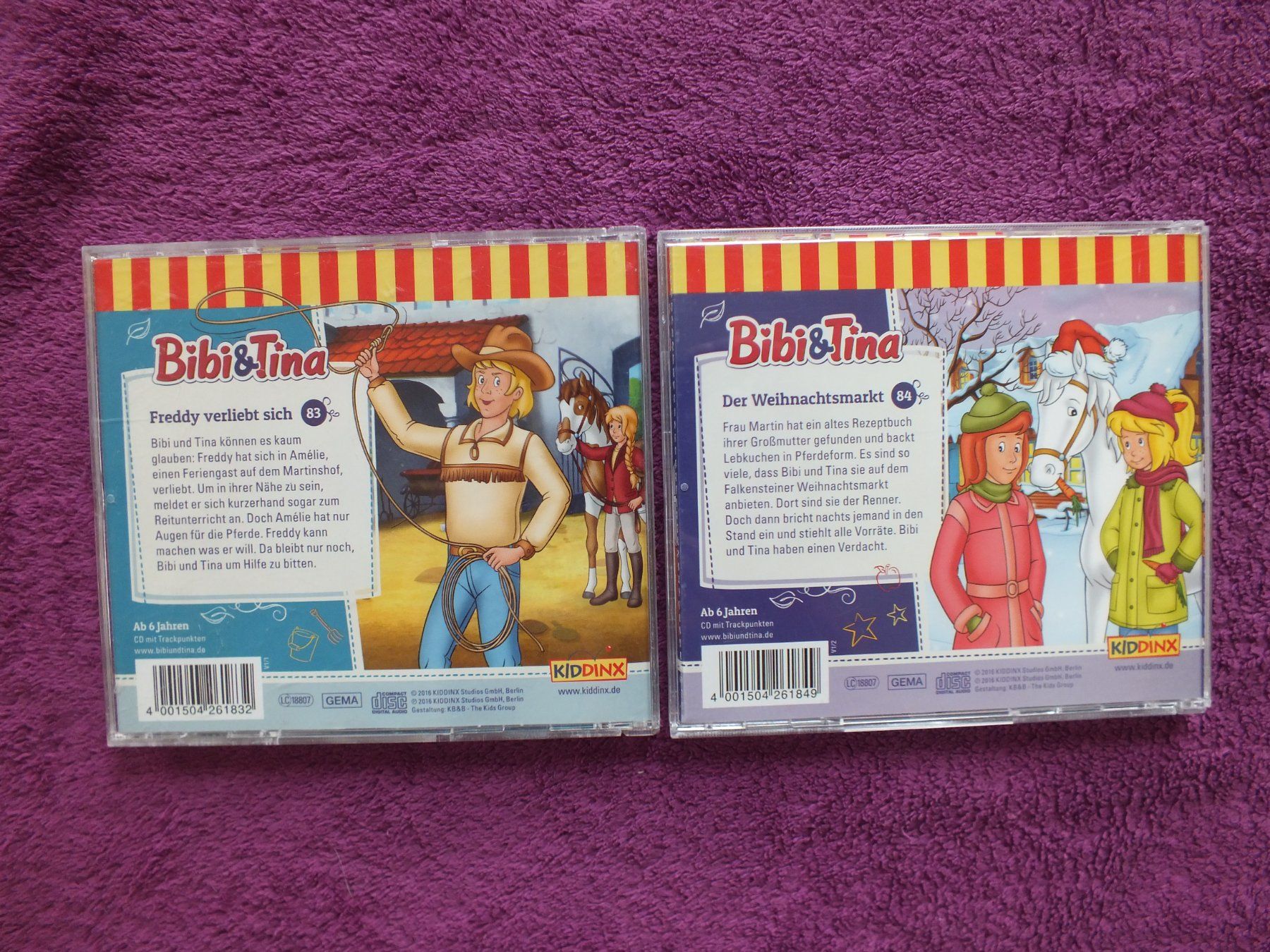 CD: 6 - Bibi & Tina - Hörspiel - CD´s – Usato da Müllheim Dorf venduto da Seeeule01 4