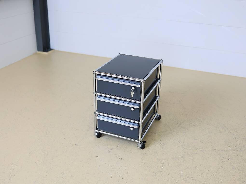 USM Korpus: USM Haller Rollcontainer Anthrazitgrau – Gebraucht aus Meinisberg von atelier_TILIJA 2