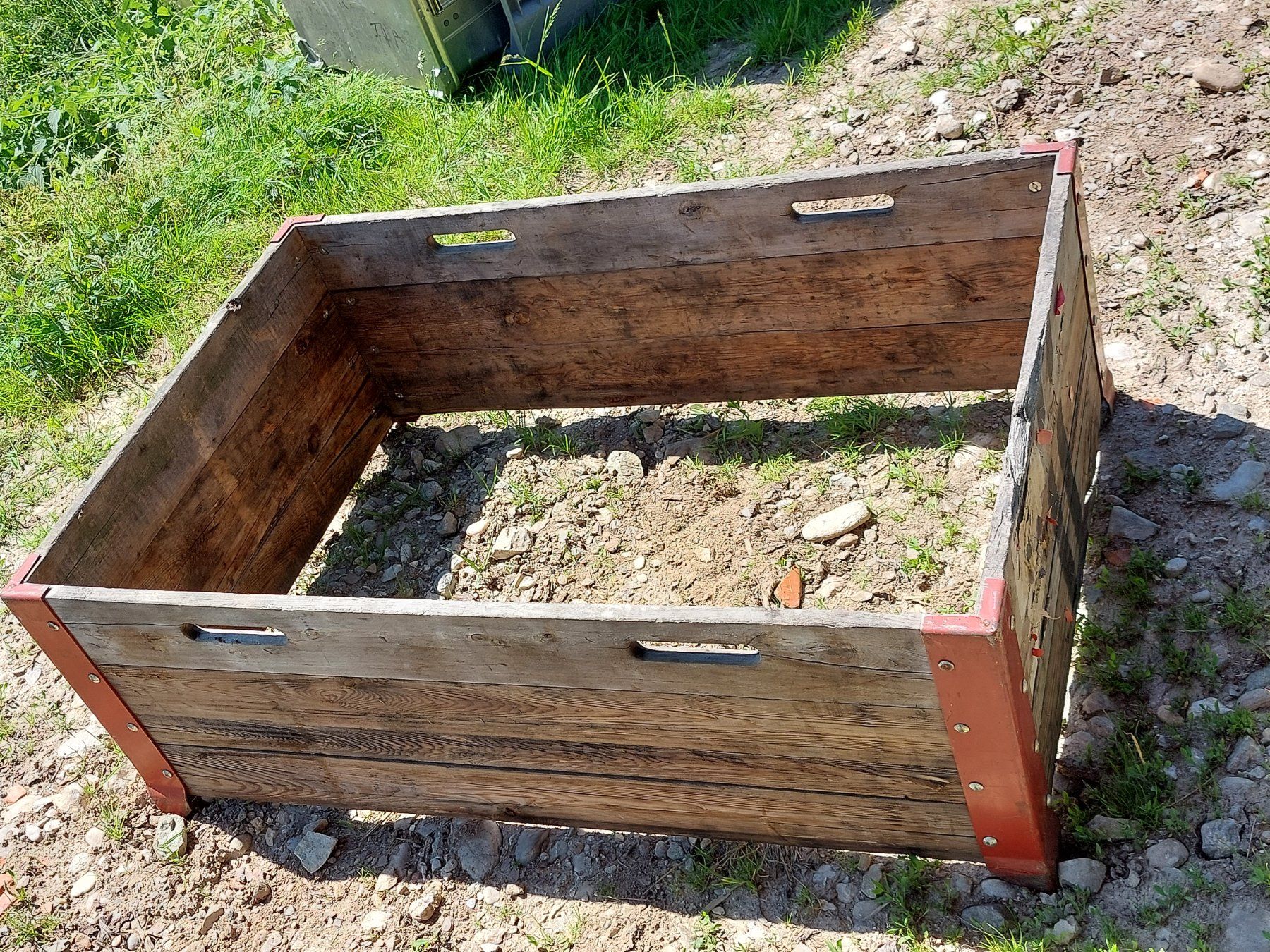 Pallets: Holzpalettenrahmen Euro SBB Hochbeet – Usato da Escholzmatt venduto da reb_j7tv