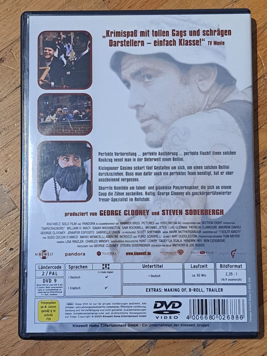 Tutti i DVDs: safecrackers - Diebe haben's schwer – Usato da Wallisellen venduto da Sawr 1