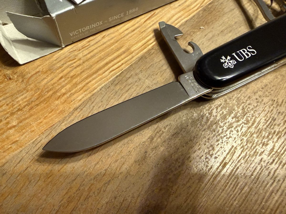 Victorinox Coltelli tascabile: Victorinox UBS, Taschenmesser Sackmesser – Usato da Goldach venduto da Messerguru 2