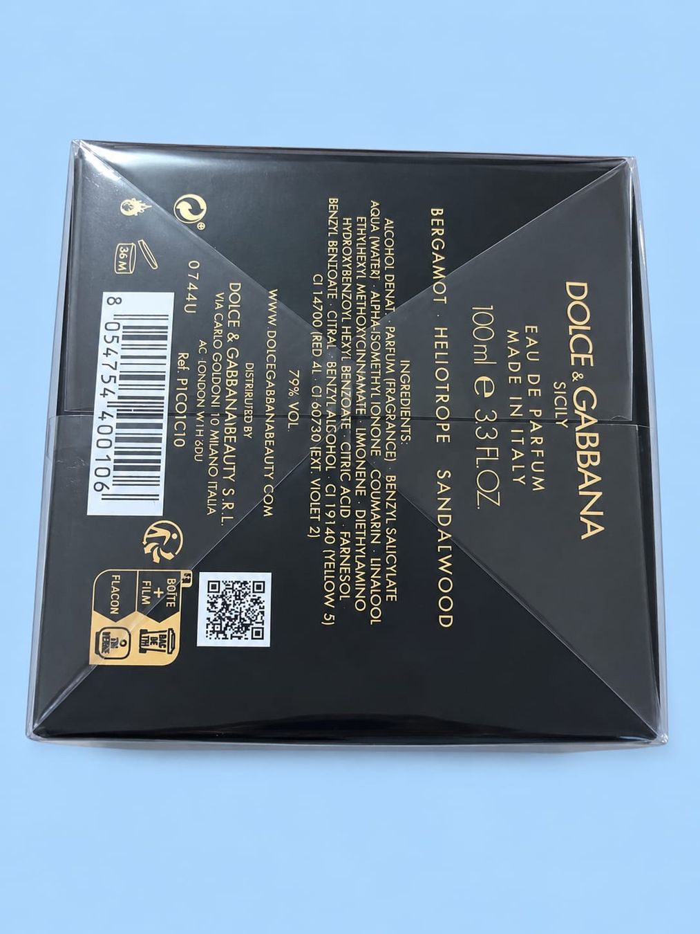 Dolce & Gabbana Profumi & Eau de Toilette: Dolce & Gabbana Sicily parfum 100ml – Nuovo e nell'imballaggio originale da Boudry venduto da sportethobby 1