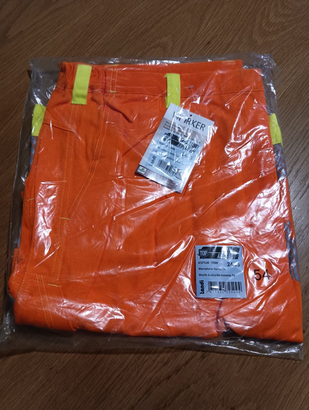 Pantalons: Warnshorts Herren Gr. 54 NEU – Neuf avec emballage d'origine à Densbüren par H-76 2