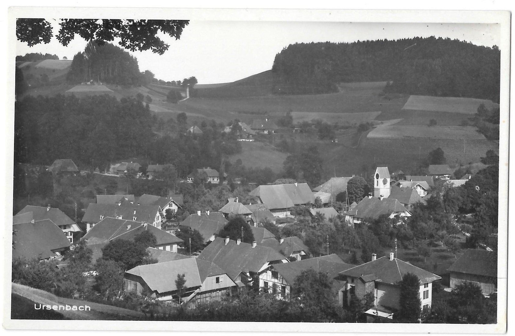 Cartoline postali: Ursenbach Gesamtansicht – Usato da Olten venduto da clotaldi