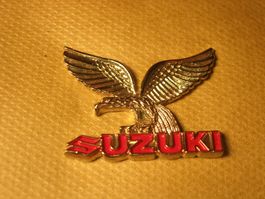 Suzuki Adler Anstecker Pin Rarität Top!