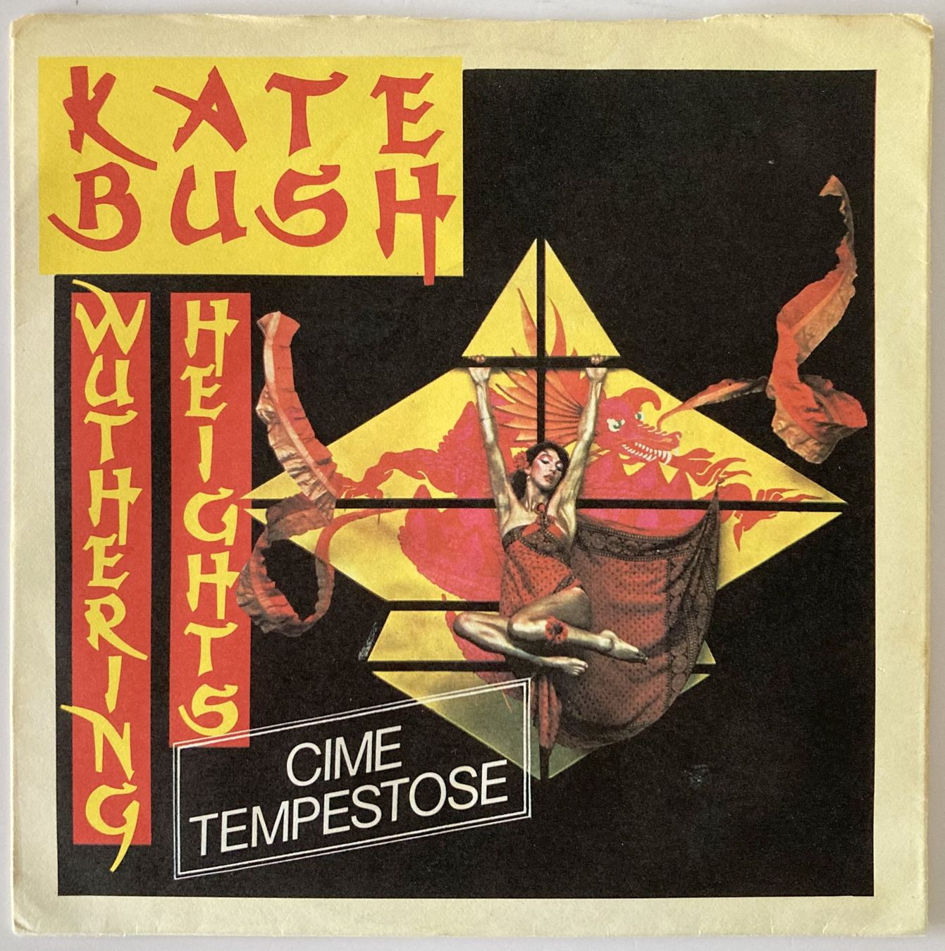 Dischi in vinile: KATE BUSH - WUTHERING HEIGHTS / CIME TEMPESTOSE – Usato da Bottens venduto da hotter-than-hell