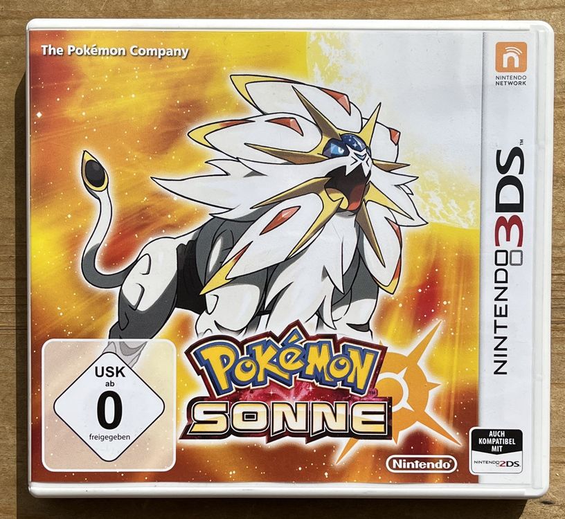 Pokémon Sonne Nintendo 3DS Deutsch 1