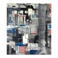 Oskar KOLLER (1925–2004) – Öl auf Hartfaserplatte, 1959