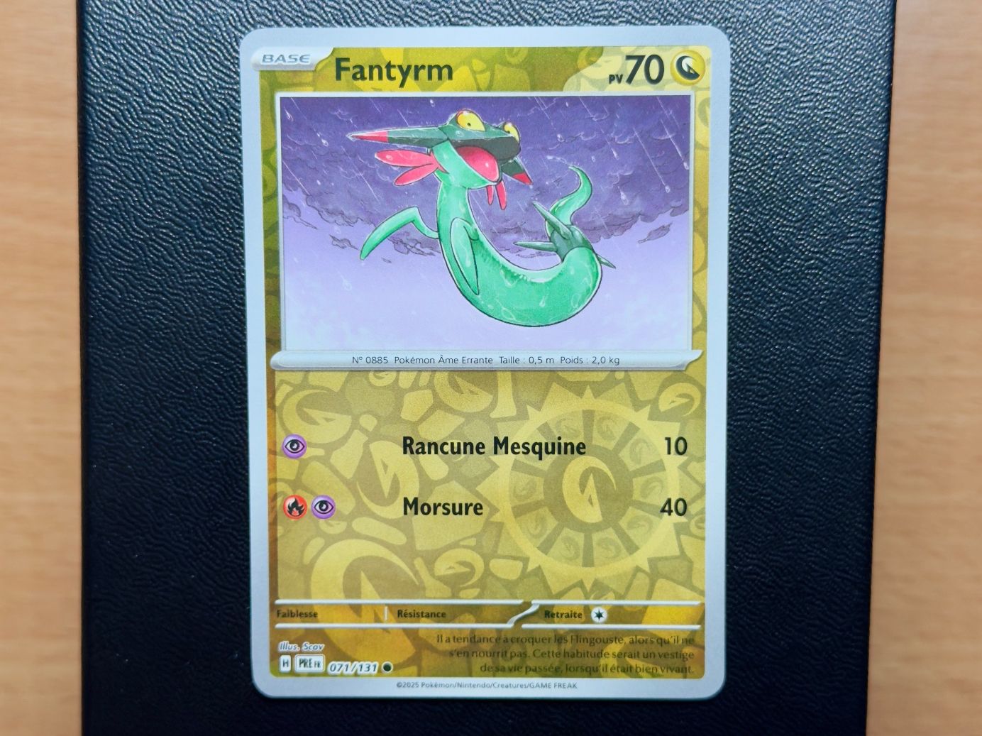 Pokémon Carte collezionabili: Fantyrm REVERSE (071/131) - Évolutions Prismatiques - PRE FR – Usato da Chézard-St-Martin venduto da Kro_Cards