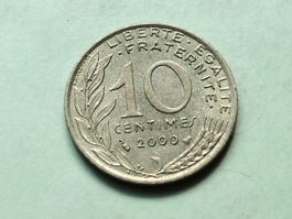 10 centimes France 2000 Marianne