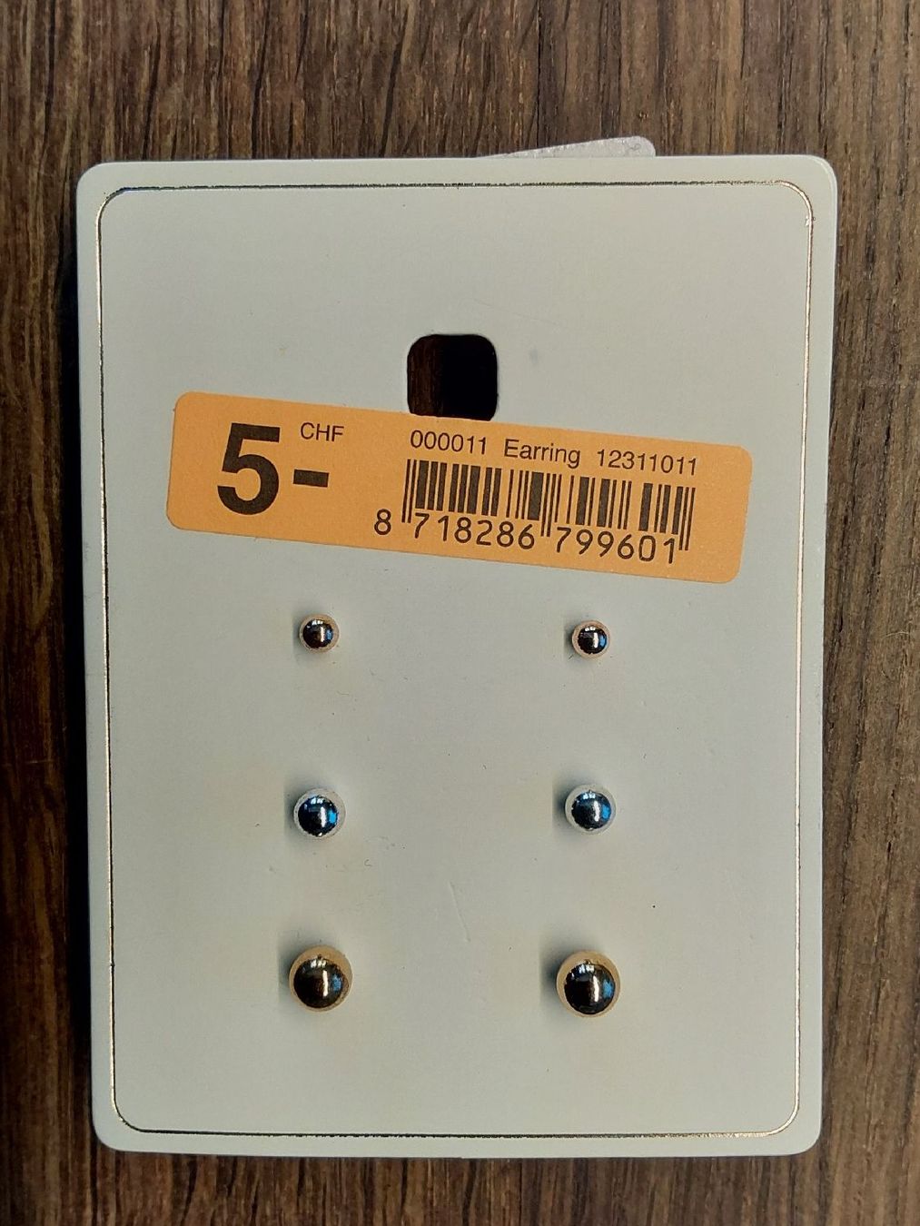 Orecchini pendenti & Orecchini a lobo: 3 Paar Ohrstecker neu – Nuovo e nell'imballaggio originale da Köniz venduto da scopello12