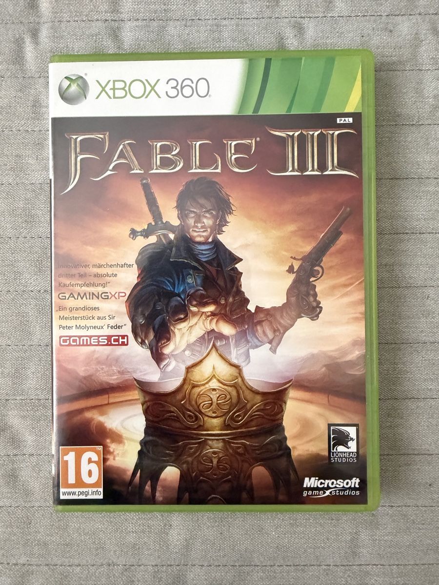 Microsoft Giochi: Fable 3 für Xbox 360 – Usato da Thunstetten venduto da Virus_33