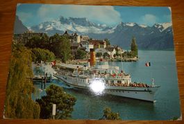Postkarte mit DS Simplon