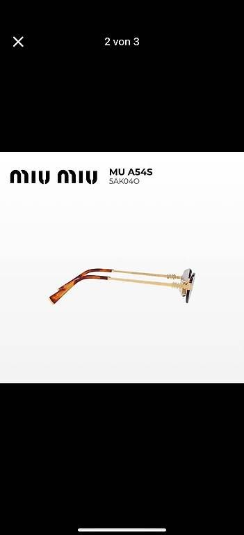 Occhiali & Lenti: Miu Miu Sonnenbrille – Usato da Dietikon venduto da Sara1409 1