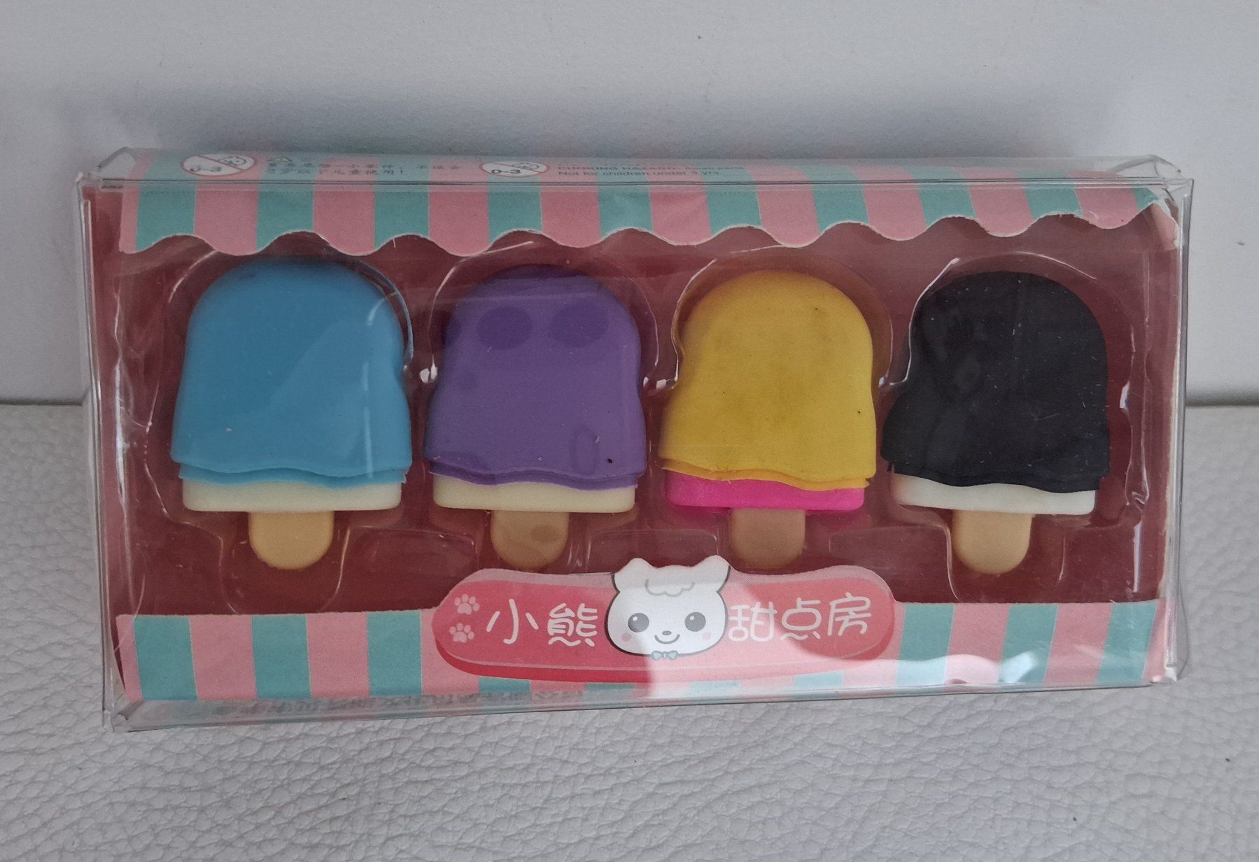 Altro in Scrittura & Disegno: 3 Set Radiergummi (Donuts - Lollipops- Ice creams) – Nuovo e nell'imballaggio originale da Sarmenstorf venduto da Lunares 2