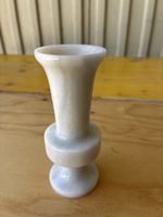 Vase en marbre blanc hauteur 13 cm objet dcoratif