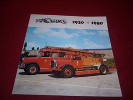 Pikett Glattal 1930-1980 Feuerwehr(SIGNIERT: HEINZ STEIGER)