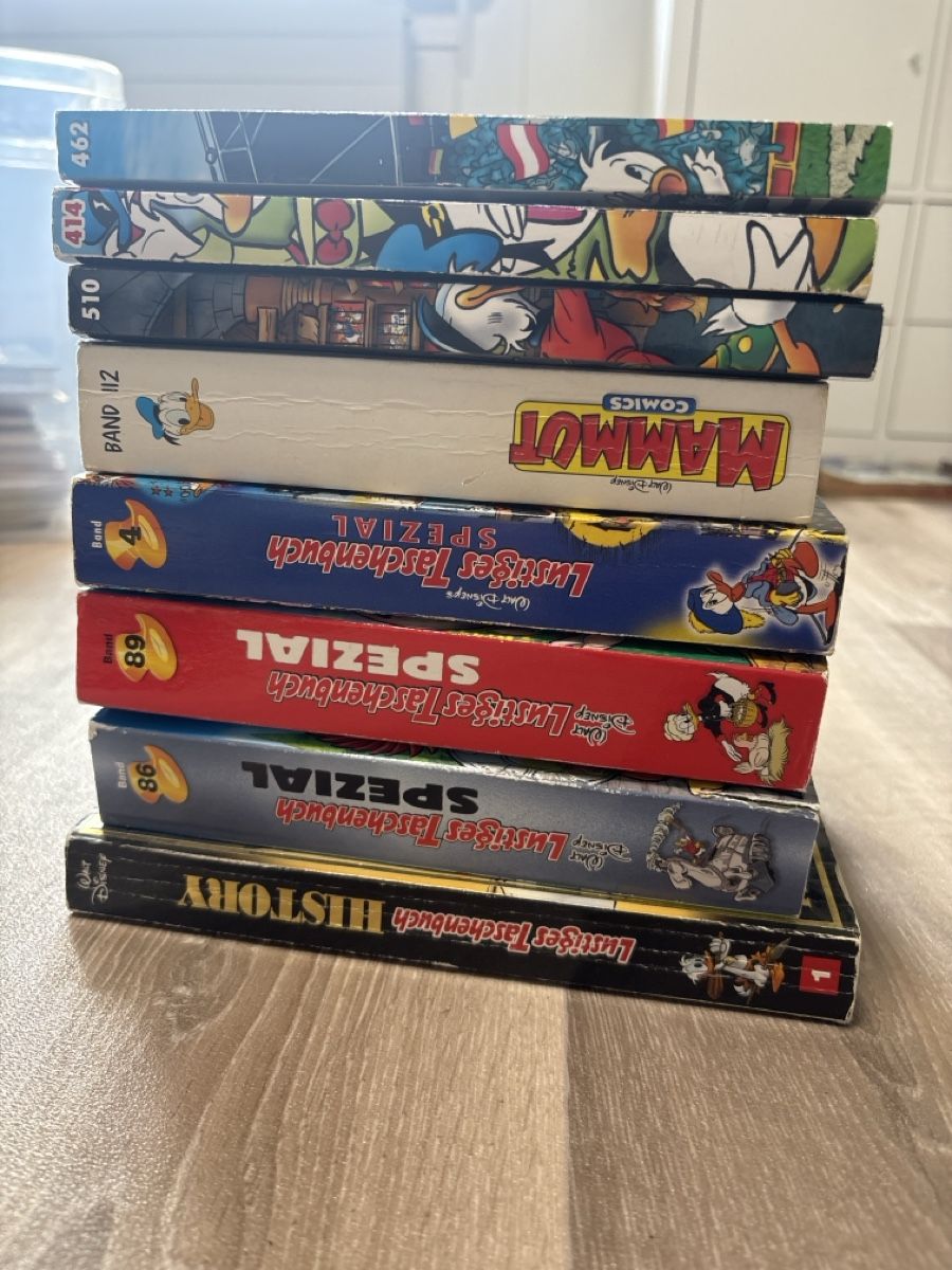 Fumetti: 8 Lustige Taschenbücher Comics Spezial – Usato da Buch SH venduto da sal_rv2n 1