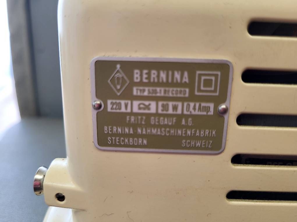 Nähmaschinen: Bernina record 530-1 Nähmaschine – Gebraucht aus Appenzell von Bloch 4