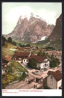 Grindelwald, Ortsansicht, Blick zum Wett
