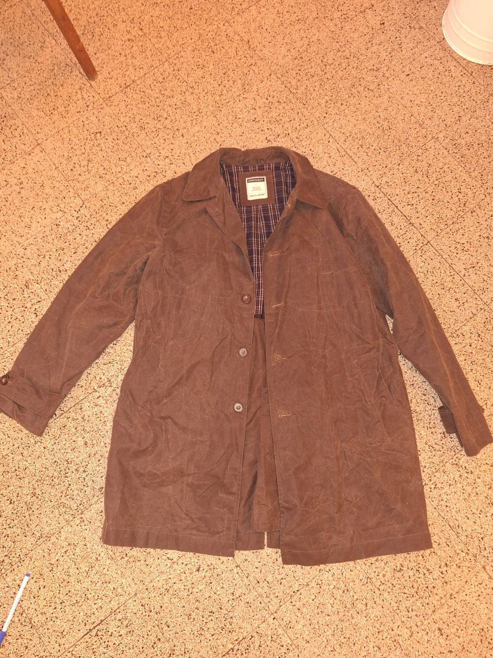 Mäntel: Trench ciré type Barbour brun L – Gebraucht aus Carouge GE von lor_m8jm 1