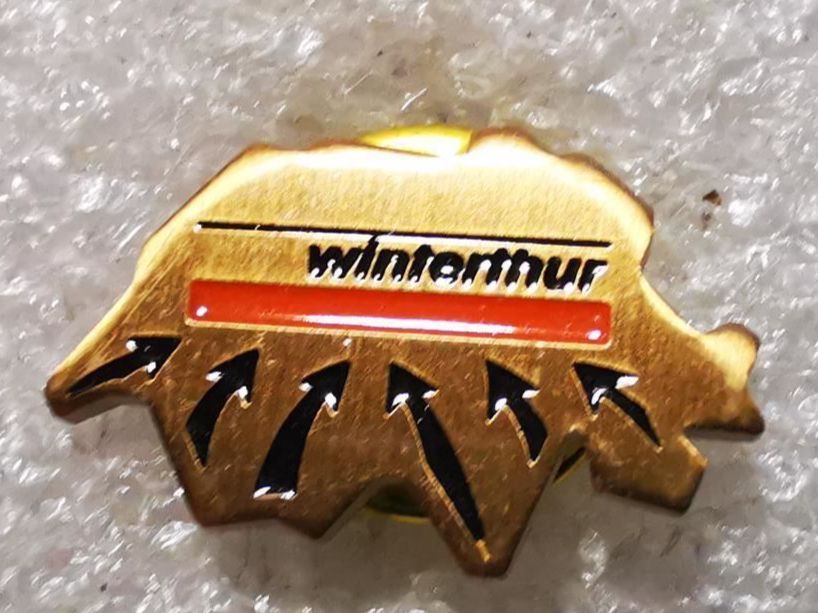 Placchette & Badge: Ansteckpin 16: Winterthur – Usato da Oppligen venduto da Pin-Fall-Shop
