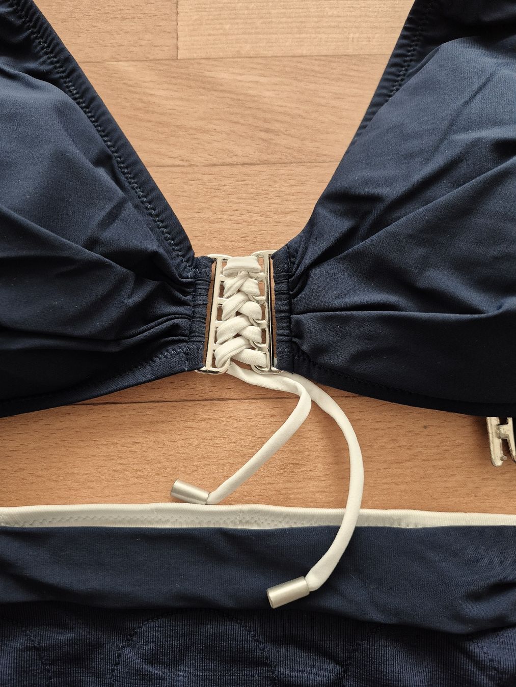 Costumi da bagno & Bikini: Damen Bikini, blau/weiss, Grösse 38 – Usato da Wädenswil venduto da Orso31 2
