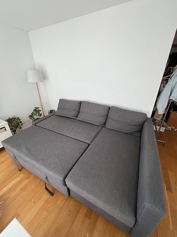 Divani: Ecksofa grau (ausziehbar) – Usato da Liestal venduto da lar_ww6f 3