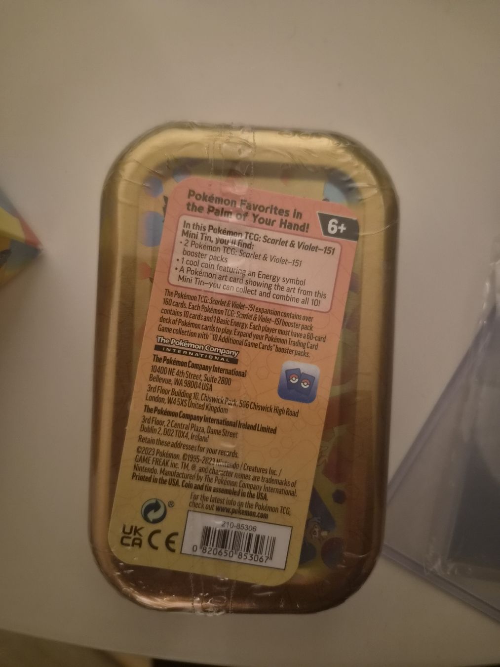 Pokémon Sammelbilder & Trading cards: Mini tins 151 Pokémon  – Neu und originalverpackt aus Les Acacias von S.Vieira 1