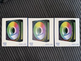 Ventilateur ARGB 120mm Infinity Lens Lot de 3 neuf