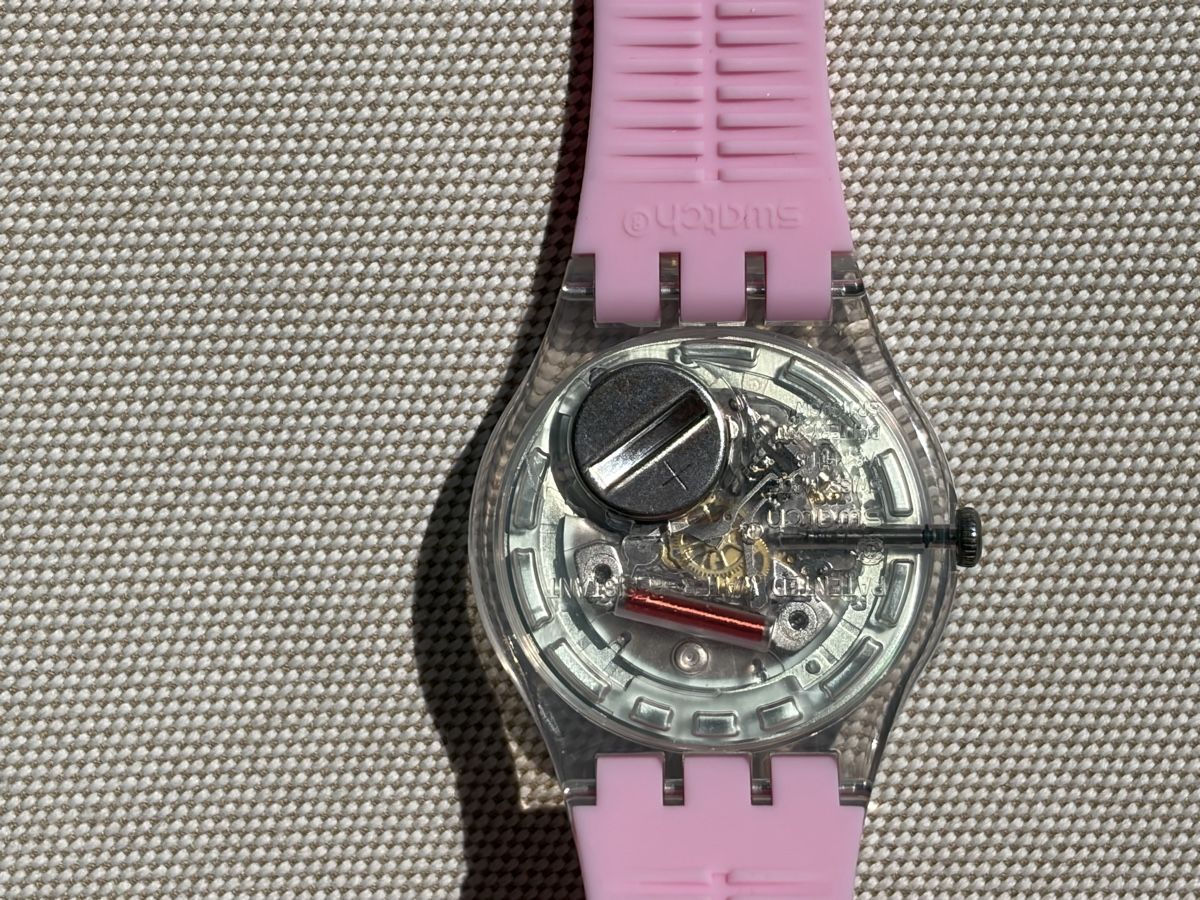 Swatch Uhren: Swatch New Gent, rosa – Gebraucht aus Möhlin von seerose6 1