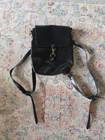 Vintage Rucksack Brandy Melvi'le, Schwarz, Top!
