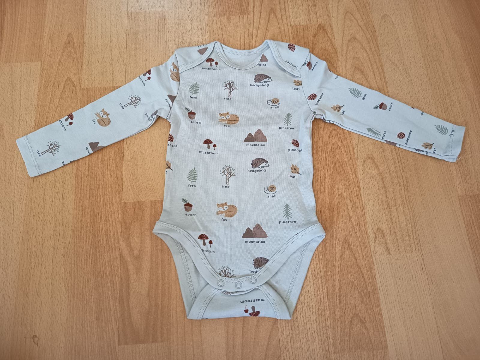 C&A Biancheria intima: 4 C&A Bodys Gr. 74 Waldtiere NEUWERTIG – Nuovo (secondo la descrizione) da Mellingen venduto da lor_2twl 4