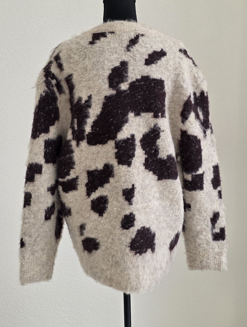 Zara Maglioni & Felpe: Damen Pullover Zara Fleckenmuster beige XL  – Usato da Rheinsulz venduto da Gilea 3