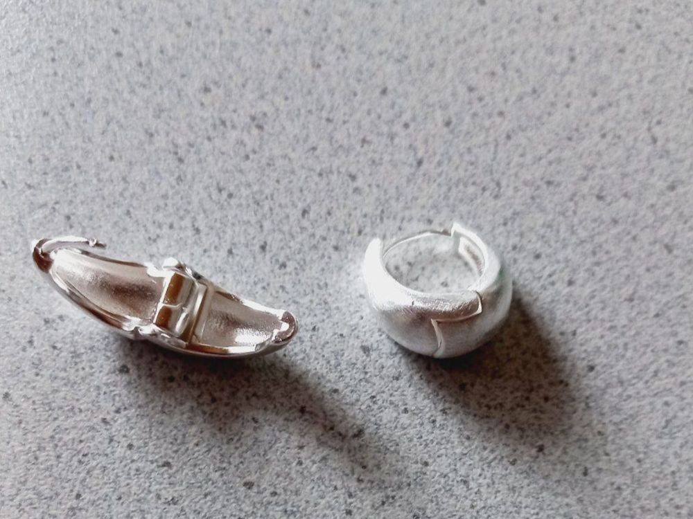 Ohrringe & -stecker: 2 Creolen Ohrhänger Silber 925 – Neu und originalverpackt aus Winistorf von acreativ4 1
