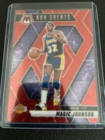 Magic Johnson NBA Greats 46/99 Panini Mosaic Basket. 24/25