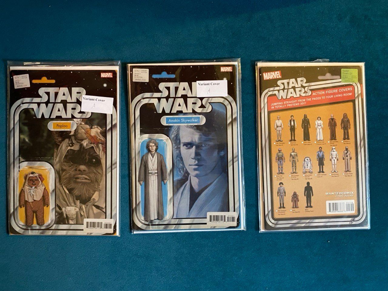 Fumetti: Komplettset Marvel Star Wars Action Figure Variant Comics – Usato da Schmiedrued venduto da swissgeeks01 9