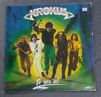 Krokus - To You All, LP, Swiss Hard Rock, 1977, Top!