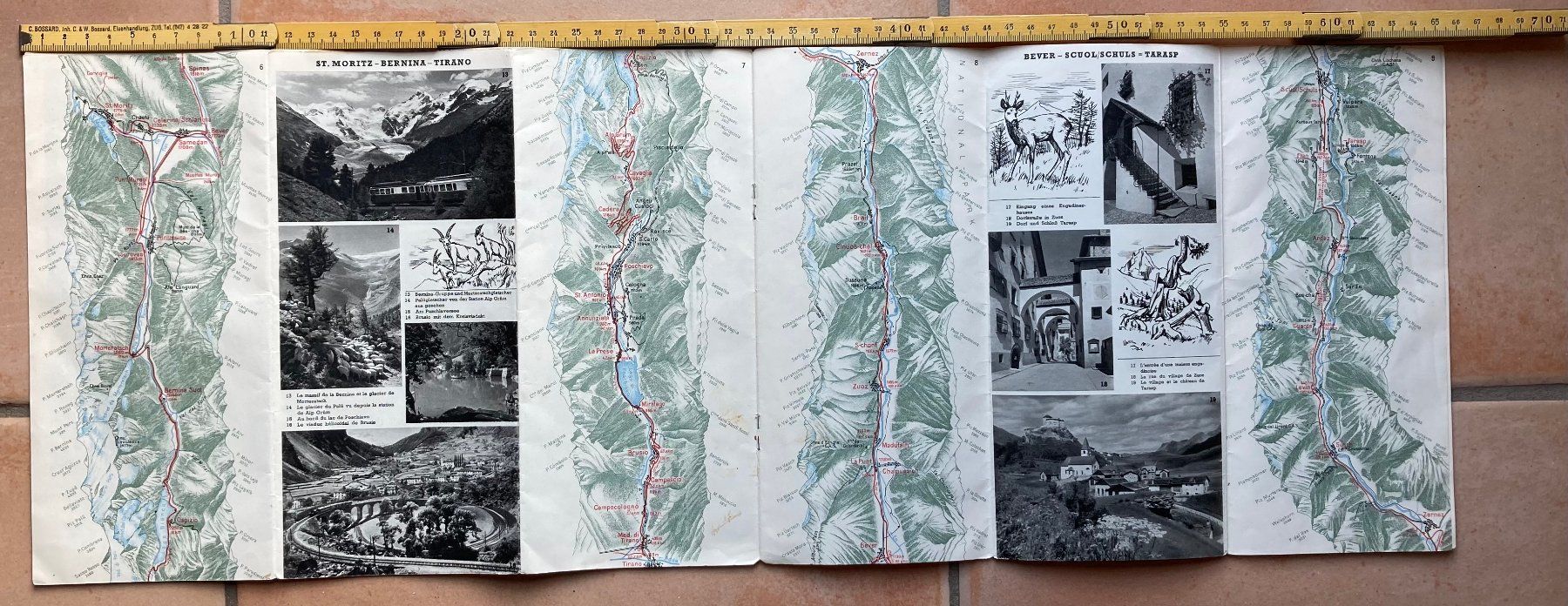 Dokumente: Mit der Rhätischen Bahn durch Graubünden-Avec le chemin de.. – Gebraucht aus Versoix von Decapod 9
