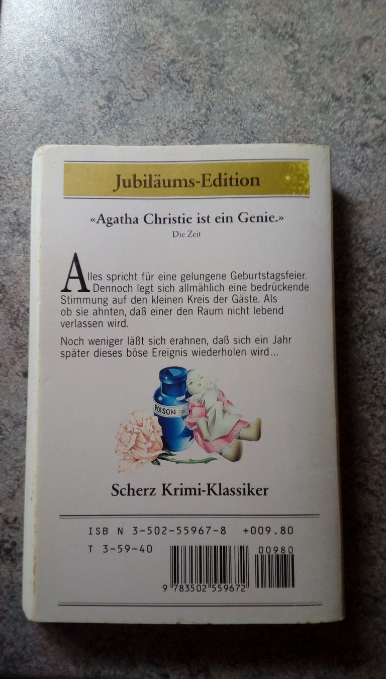Libri: Blausäure von Agatha Christie – Usato da Langenthal venduto da Markus-70 1