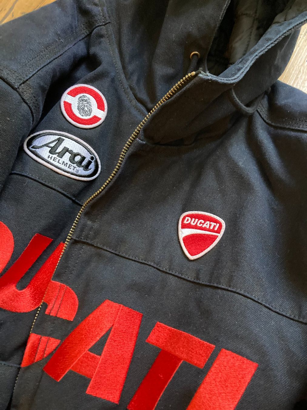 Supreme Giacche: SUPREME X Ducati | Hooded Work Jacket – Usato da Lausanne venduto da mic_95f9 4