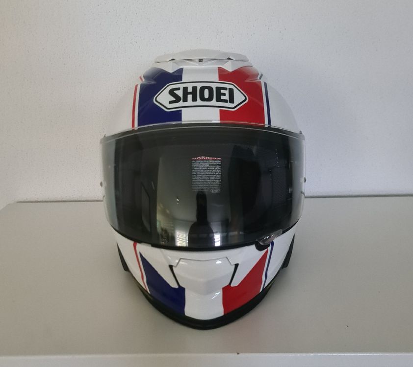Shoei Casques & visières: Shoei Integralhelm GT-Air 2 Panorama TC-10 weiss-rot-blau – Neuf (Voir description) à St.Gallen par rey_9vlg