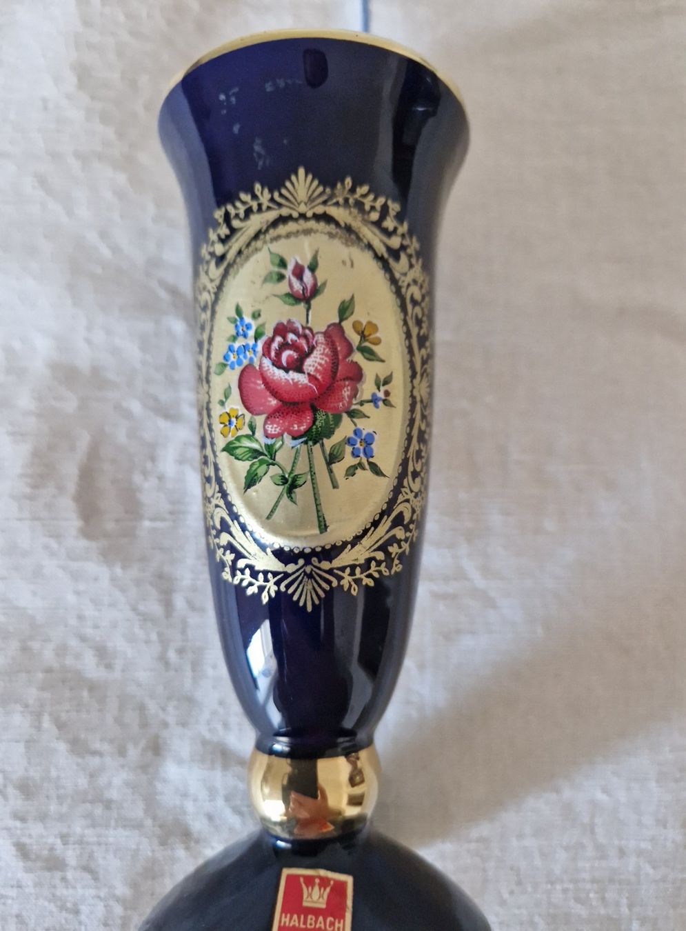 Vasen & Gefässe: Cobalt Vase – Gebraucht aus Bern von Antikbatik 5