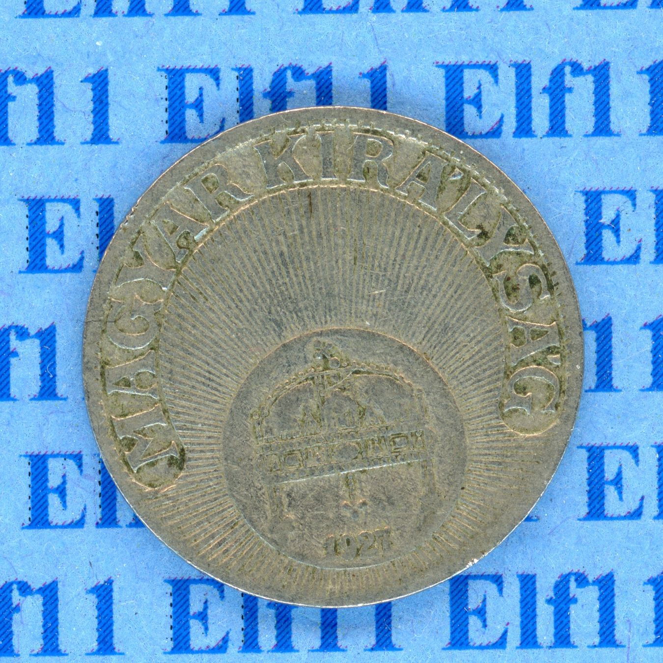 Tutti le monete: HUP___0.10 1927 ss 10 Fillér – Usato da Widnau venduto da Elf11