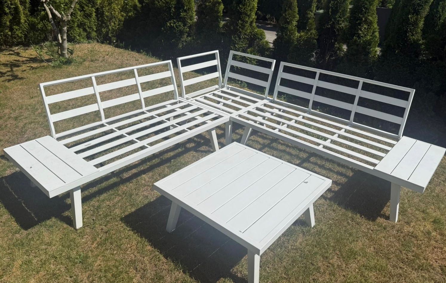 Divani: Gartenlounge Set, weiss, – Usato da Grenchen venduto da YoshiSan74 6