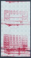 ATM 7III b Unikat Paar zusammenhängend Mehrfachdruck